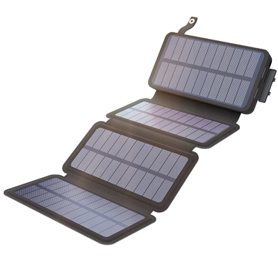 Bảng sạc dự phòng năng lượng mặt trời OEM 25000mAh 6W cho điện thoại di động