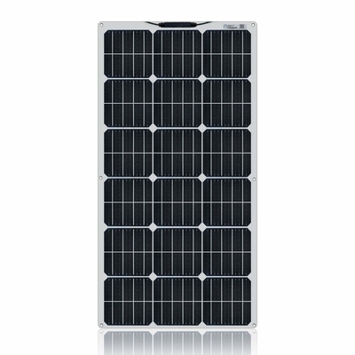 Bảng điều khiển năng lượng mặt trời vô định hình linh hoạt đơn tinh thể 100W 12V 400W 40A