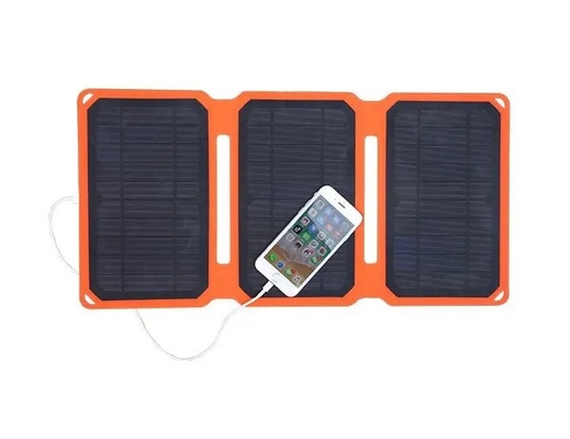 Bảng điều khiển năng lượng mặt trời mini nhỏ 15W Tấm sola di động gấp chống nước ngoài trời