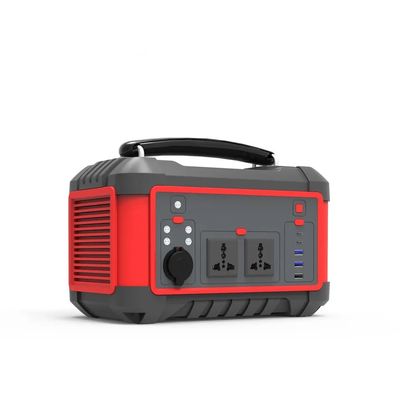 600W USB sạc nhanh Máy phát năng lượng mặt trời pin lithium di động Nhà máy điện AC DC