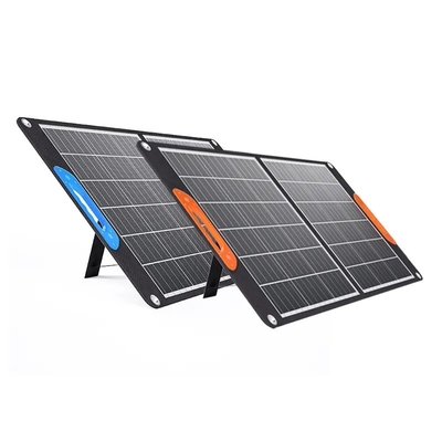Tấm pin mặt trời gấp di động 60W 100W 150W 200W cho cắm trại ngoài trời