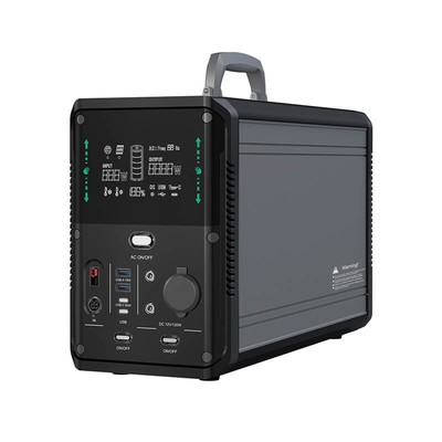 1500w 1380Wh Máy phát điện năng lượng mặt trời di động ngoài trời để cắm trại tại nhà cung cấp điện khẩn cấp