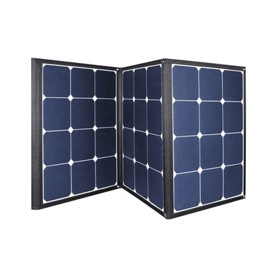 Bảng điều khiển năng lượng mặt trời cắm trại ngoài trời 12V Bộ sạc pin cho tàu thuyền 120W