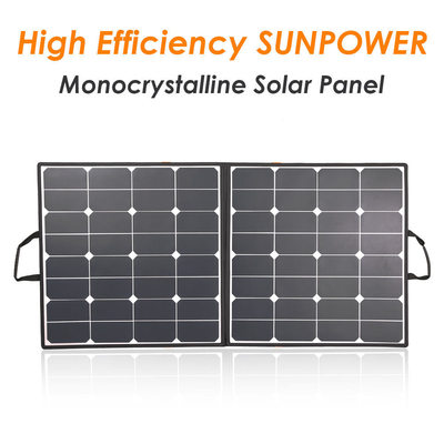 100 w Bộ sạc bảng điều khiển năng lượng mặt trời có thể gập lại 32v cho trạm điện ngoài trời