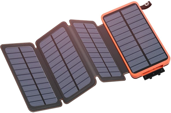 Bộ sạc năng lượng mặt trời di động không thấm nước 8000mAh 5V Bộ sạc điện thoại năng lượng mặt trời Cắm trại