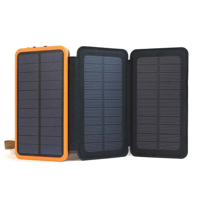 Bộ sạc năng lượng mặt trời di động không thấm nước 8000mAh 5V Bộ sạc điện thoại năng lượng mặt trời Cắm trại