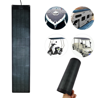 Tấm năng lượng mặt trời linh hoạt mỏng 150W có thể cuộn được cho xe du lịch