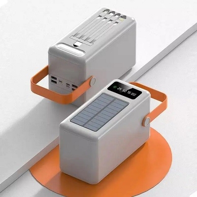 Bộ sạc năng lượng mặt trời du lịch ngoài trời Công suất lớn Ngân hàng năng lượng mặt trời di động 200000mAh