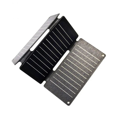 Bộ sạc USB 12V Bảng điều khiển năng lượng mặt trời di động 21W Tấm pin mặt trời có thể gập lại bằng silicon đơn tinh thể