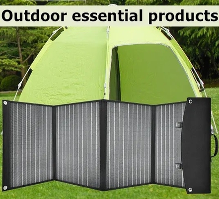 Bảng điều khiển năng lượng mặt trời có thể gập lại 18V 100w cho hệ thống bảng điều khiển năng lượng mặt trời cắm trại năng lượng mặt trời