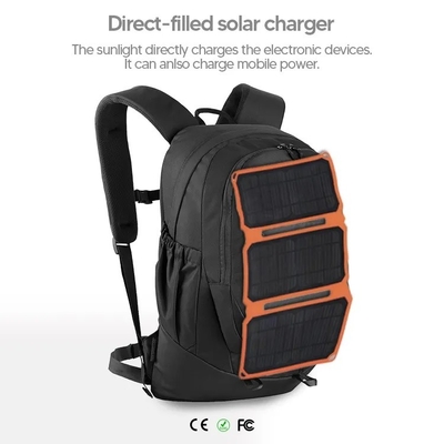 Bảng điều khiển năng lượng mặt trời mini nhỏ 15W Tấm sola di động gấp chống nước ngoài trời