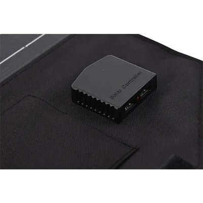 Bộ sạc năng lượng mặt trời mini Bảng điều khiển năng lượng mặt trời di động 15W có thể gập lại với USB đôi cho điện thoại Máy tính xách tay