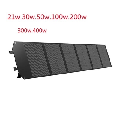 Tấm pin mặt trời di động 400w có thể gập lại nhỏ Tấm pin mặt trời linh hoạt mỏng đơn tinh thể