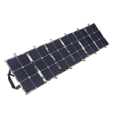 Bảng điều khiển năng lượng mặt trời gấp 120w di động Tế bào năng lượng mặt trời Mono ETFE Lamination