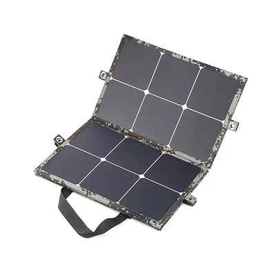 Bảng điều khiển năng lượng mặt trời gấp 120w di động Tế bào năng lượng mặt trời Mono ETFE Lamination