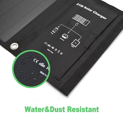 Bảng điều khiển năng lượng mặt trời có thể gập lại nhỏ 120w cho điện thoại thông minh / Máy ảnh / PSP / Ngân hàng điện