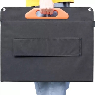 Trọng lượng nhẹ không thấm nước 100w Bảng điều khiển năng lượng mặt trời gấp Bộ sạc chăn năng lượng mặt trời cho ngoài trời