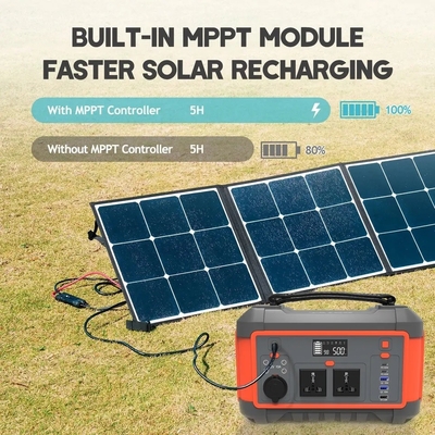 Nhà sản xuất Trung Quốc Trạm phát điện pin lithium di động 600W AC DC USB Máy phát điện năng lượng mặt trời sạc nhanh
