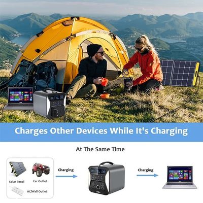 Máy phát điện năng lượng mặt trời di động 220V Off Grid Pin Lifepo4 1000W