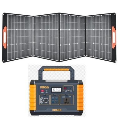 Bảng điều khiển năng lượng mặt trời cắm trại gấp di động 120w hiệu quả cao mới Bộ dụng cụ năng lượng mặt trời caravan 100W 200W có đầu ra USB