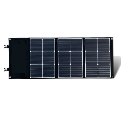 Nhà sản xuất Sunpower di động chất lượng cao 6 lần ETFE 60W 110w 220w Bảng điều khiển năng lượng mặt trời có thể gập lại Túi xách Power Station Charger