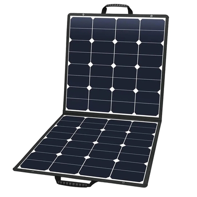 Nhà sản xuất Sunpower di động chất lượng cao 6 lần ETFE 60W 110w 220w Bảng điều khiển năng lượng mặt trời có thể gập lại Túi xách Power Station Charger