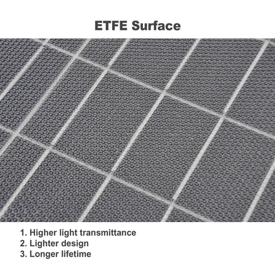 Bộ sạc pin mặt trời ETFE 100W có thể gập lại 60w 100w 3 lần 5 lần mỗi mô-đun năng lượng mặt trời duy nhất để sạc điện di động