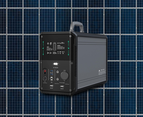 Máy phát năng lượng mặt trời di động 3000W đỉnh 5521 × 2 cổng 120W 12V