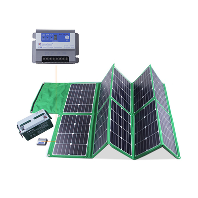 Bảng điều khiển năng lượng mặt trời có thể gập lại 300w Bộ sạc năng lượng mặt trời cho trạm năng lượng pin 18V
