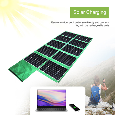 Bảng điều khiển năng lượng mặt trời có thể gập lại FCC 300 watt Bộ sạc năng lượng mặt trời di động cho ô tô điện