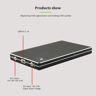 30000Mah 16V USB Type-C Máy tính xách tay Pin dự phòng Li-Ion Sạc nhanh