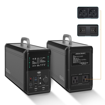 Bộ dụng cụ hệ thống máy phát điện năng lượng mặt trời mini di động 1380Wh 3000W