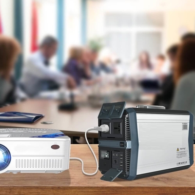 Pin dự phòng di động 1010Wh Hệ thống máy phát điện năng lượng mặt trời Lithium đa chức năng
