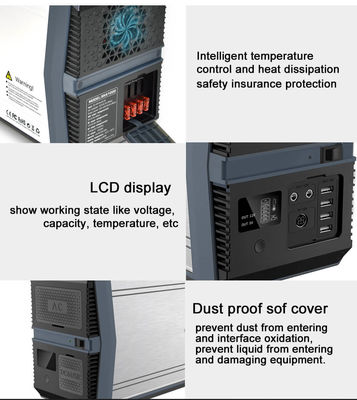 Trang chủ Bảng điều khiển năng lượng mặt trời Hệ thống pin dự phòng Máy phát điện Trạm 1000w 110v 220v