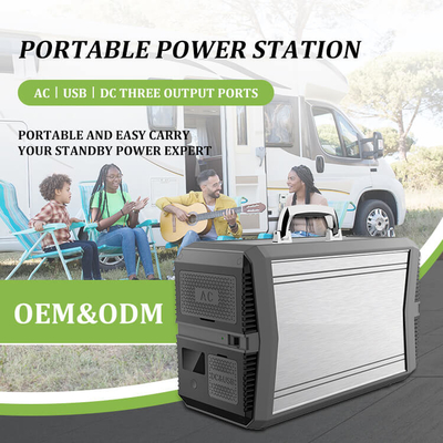 Trạm phát điện năng lượng mặt trời 1000W Công suất di động 1010Wh để cắm trại du lịch ngoài trời