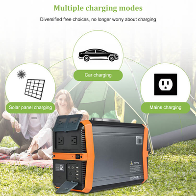 110V 220V Li Ion Trạm năng lượng Ngân hàng Máy phát điện năng lượng mặt trời 1000W