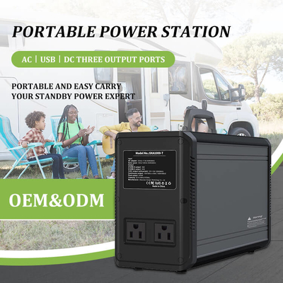 Pin Lifepo4 Nhà máy điện di động Trạm phát điện di động cho tủ lạnh 1000wh