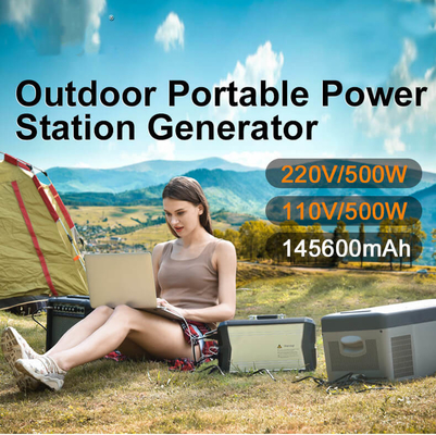 Trạm điện Li Ion di động 500w BMS Thân thiện với môi trường