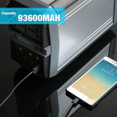 Máy phát điện Lithium tích điện năng lượng mặt trời 300W Ổ cắm điện 220v AC