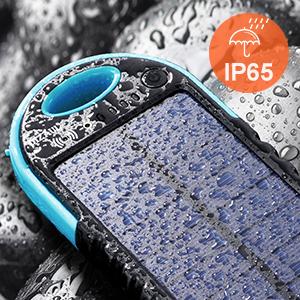 18W 10000mAh Ngân hàng điện năng lượng mặt trời Bộ sạc USB C OEM 4