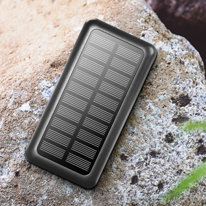 Bộ sạc di động chạy bằng năng lượng mặt trời IPX5 Bộ pin 30000mAh cho iPhone 7